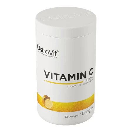 OstroVit Vitamin C, вітамін С, зі смаком лимона, 1000 г: ціни та характеристики