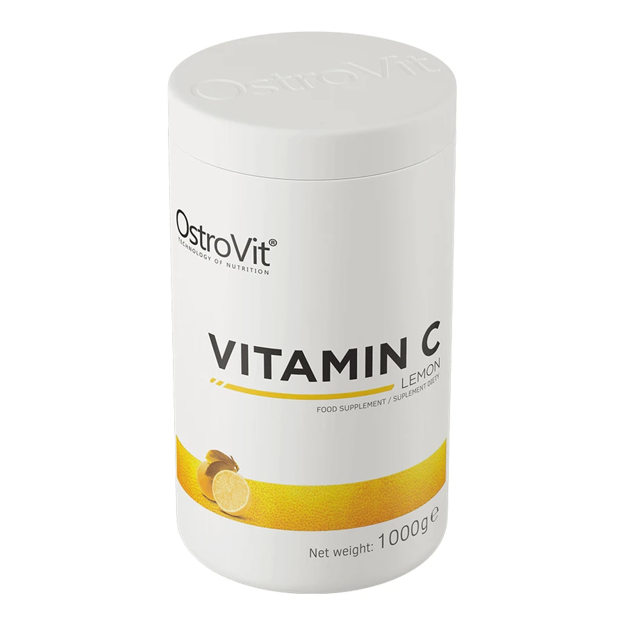 OstroVit Vitamin C, вітамін С, зі смаком лимона, 1000 г: ціни та характеристики