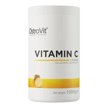 OstroVit Vitamin C, вітамін С, зі смаком лимона, 1000 г: ціни та характеристики