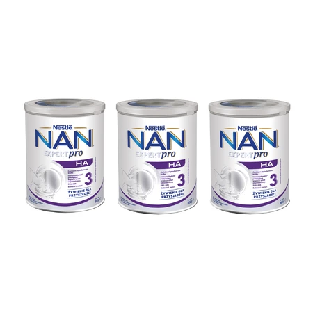 Набор Nestle NAN Expertpro HA 3, модифицированное молоко для детей старше 1 года, 3 х 800 г: цены и характеристики