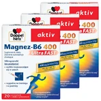 Набір Doppelherz aktiv Magnesium-B6 400 UltraFast, цитрусовий смак, 3 x 20 пакетиків: ціни та характеристики