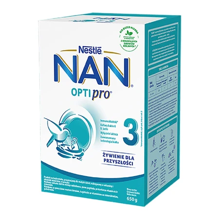 Набор Nestle NAN Optipro 3, Junior модифицированное молоко для детей старше 1 года, 3 х 650 г: цены и характеристики