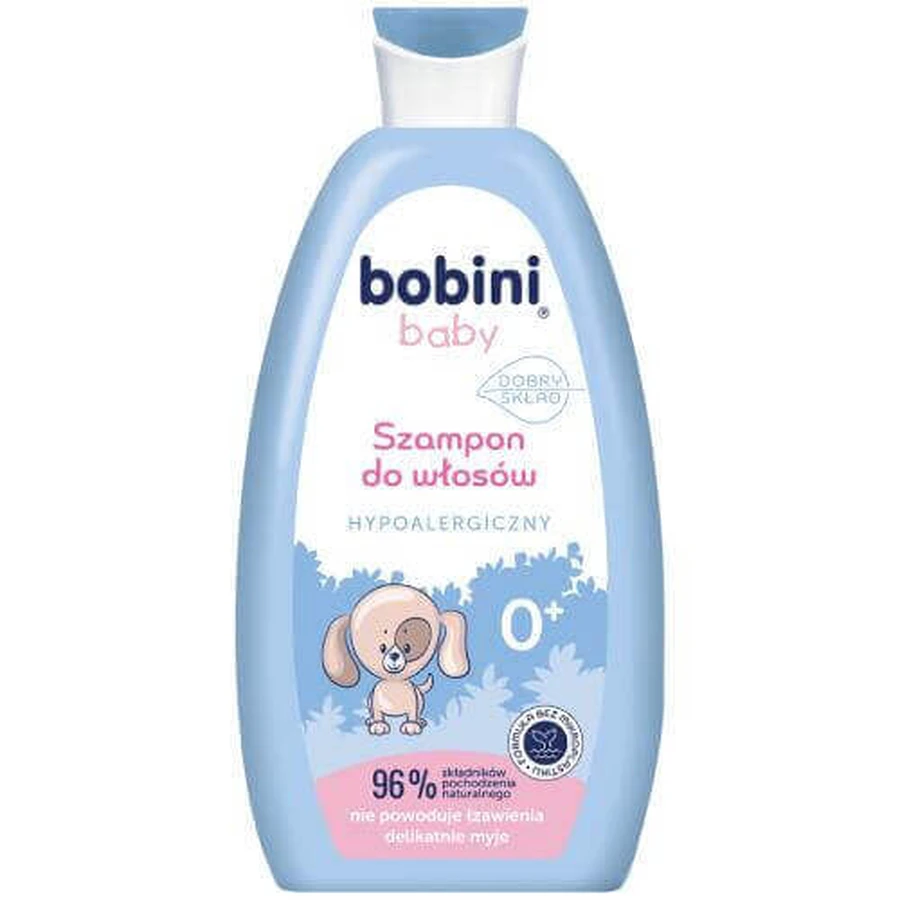 BOBINI BABY Гіпоалергенний шампунь для волосся, 300 мл: ціни та характеристики