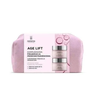 Косметический набор IWOSTIN Age Lift для нормальной и комбинированной кожи Дневной крем SPF 15, 50 мл + Ночной крем, 50 мл