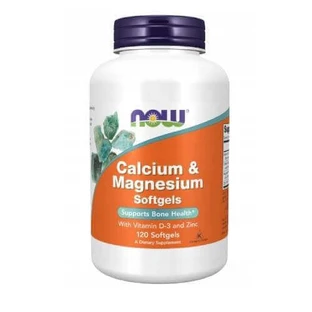 NOW Calcium & Magnesium - 120 капсул