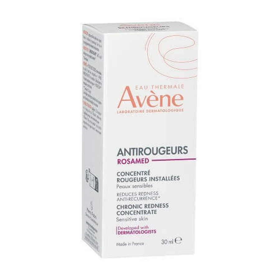 AVENE ANTIROUGEURS Rosamed Концентрат проти стійких почервонінь чутливої шкіри, 30 мл: ціни та характеристики