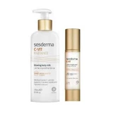 SESDERMA C-VIT RADIANCE KIT Молочко для тіла, 250 мл + Освітлюючий крем, 50 мл