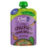 Ella's Kitchen BIO Фаршированный жареный цыпленок, 130 г.