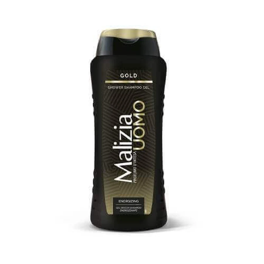 Чоловічий гель для душу та шампунь 2-в-1 Malizia Uomo Gold, 250 мл: ціни та характеристики