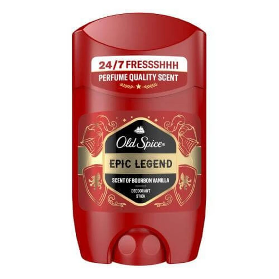 Дезодорант-стік Old Spice Epic Legend для чоловіків, 50 мл: ціни та характеристики