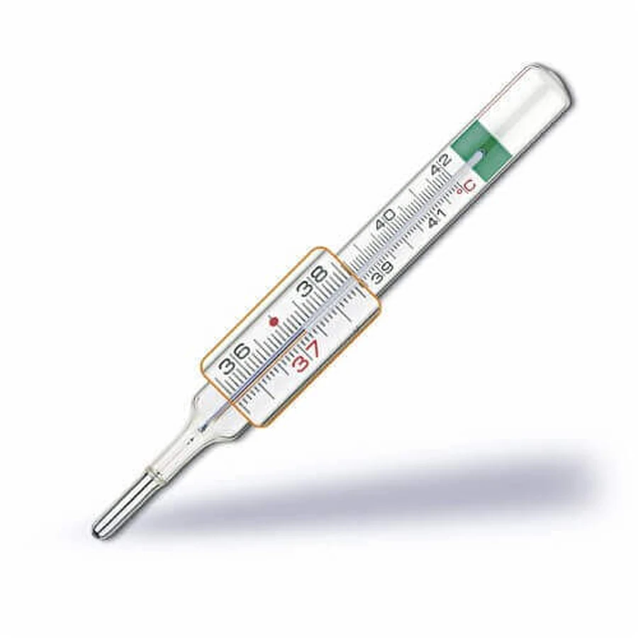 PIC VedoEco Plus безртутный стеклянный термометр с увеличительным стеклом, 1 шт.: цены и характеристики