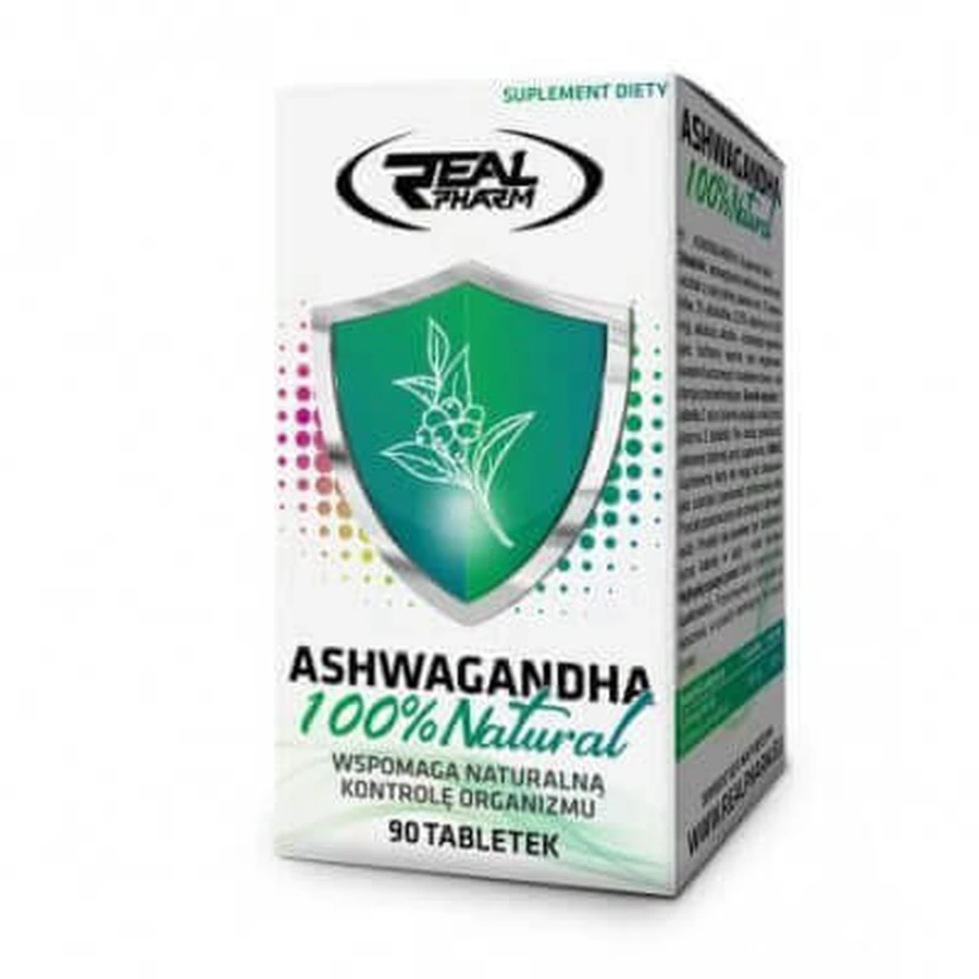 Real Pharm Ашвагандха 100%, 90 табл.: цены и характеристики
