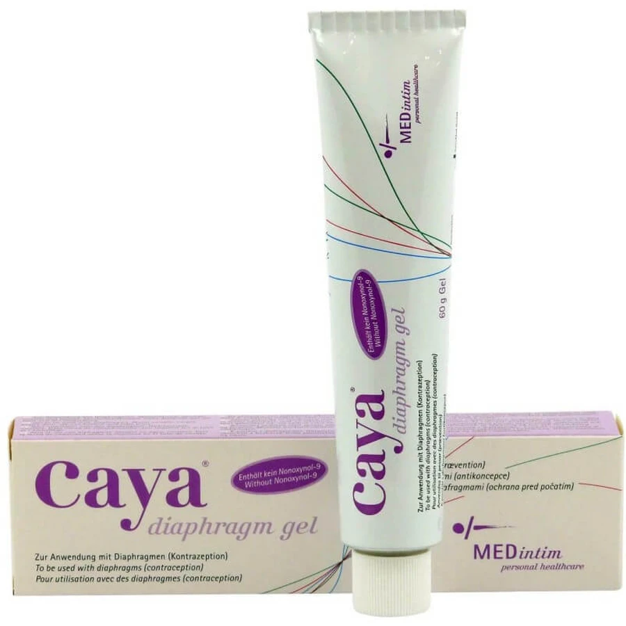 Контрацептивний гель Kessel Caya Gel для використання з протизаплідними діафрагмами та ковпачками, 60 г: ціни та характеристики