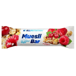 Allnutrition Батончик мюсли с клюквой и малиной - 30 г