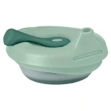 Силиконовая миска B.BOX fill+feed с мундштуком и крышкой для кормления Sage, 1 шт.