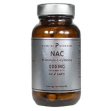 Pureline Nutrition NAC N-ацетил-L-цистеин 500 мг, 60 капсул