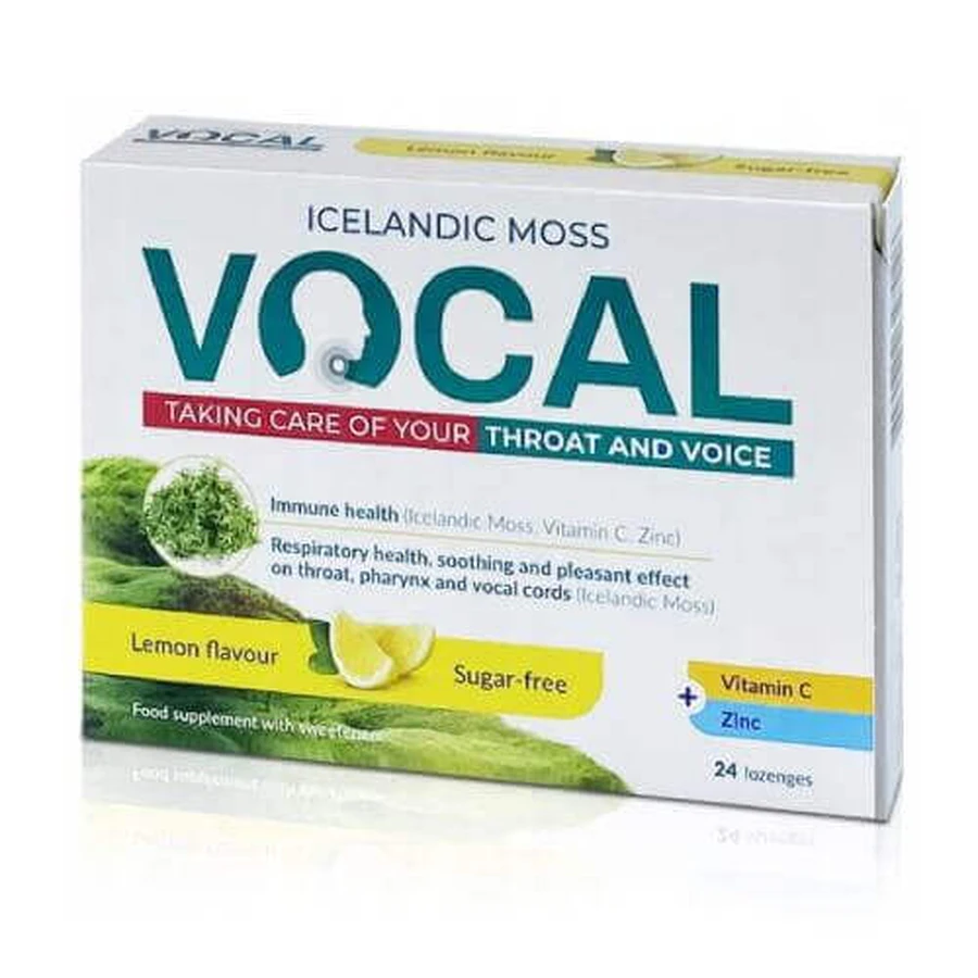 Лимонные пастилки VOCAL, 24 шт.: цены и характеристики