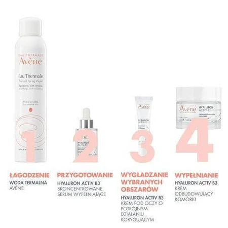 Крем для відновлення клітин AVENE HYALURON ACTIV B3, 50 мл: ціни та характеристики