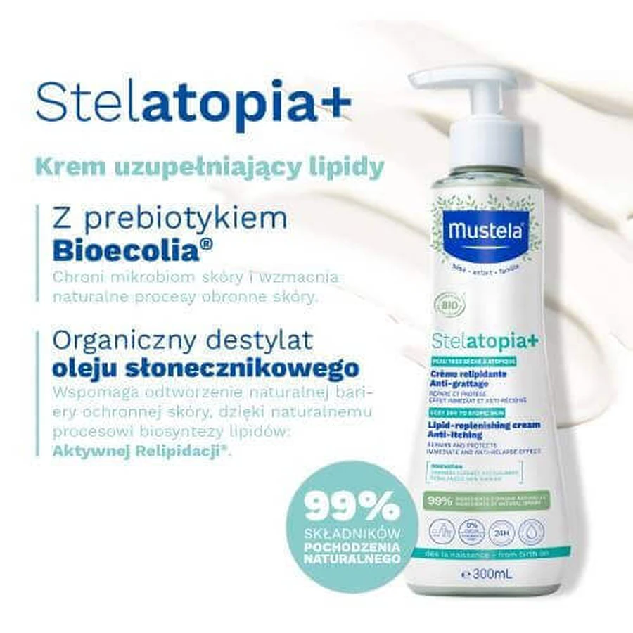 MUSTELA STELATOPIA+ Нежный смягчающий крем, 300 мл: цены и характеристики