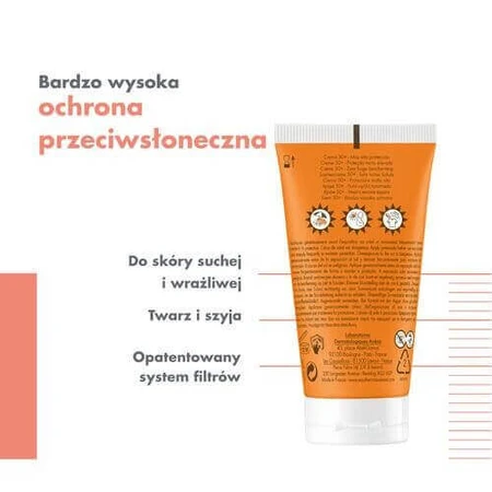 AVENE Екстрависокий сонцезахисний крем SPF50+, 50 мл: ціни та характеристики