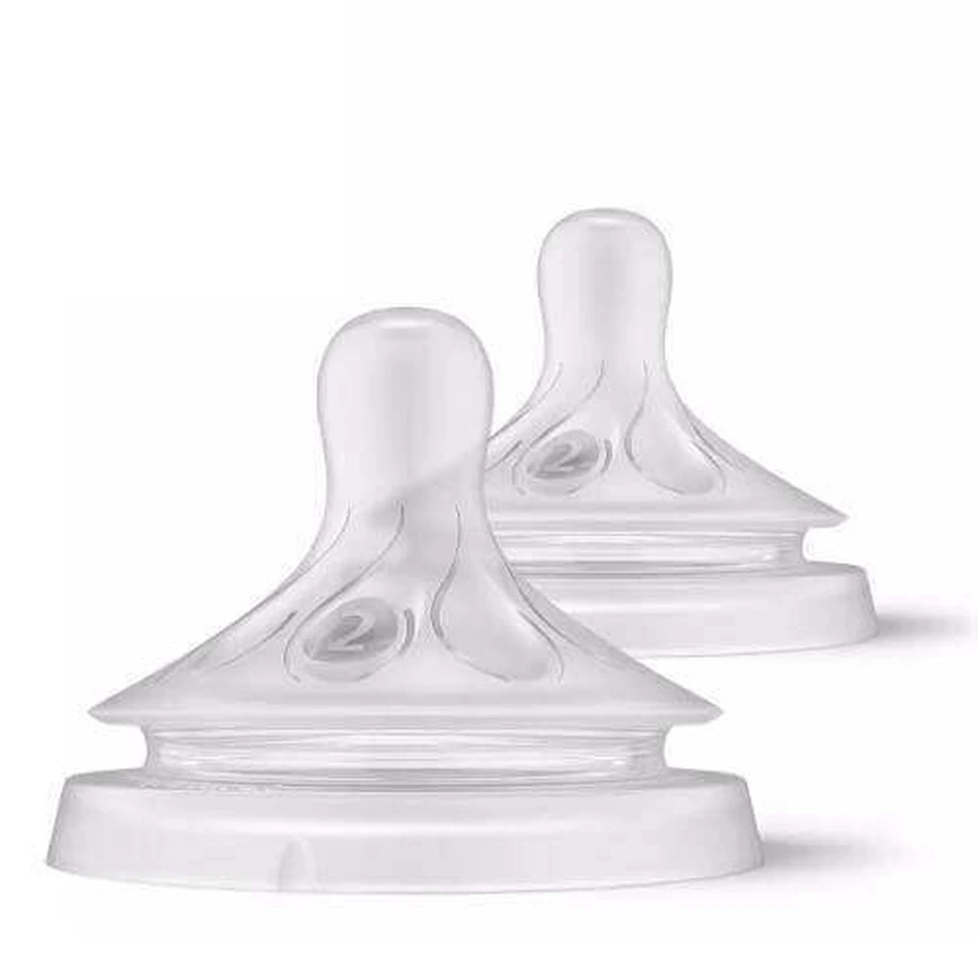 Соска для пляшечок AVENT Natural Response 0m+ з повільним потоком SCY962/02, 2 шт.: ціни та характеристики