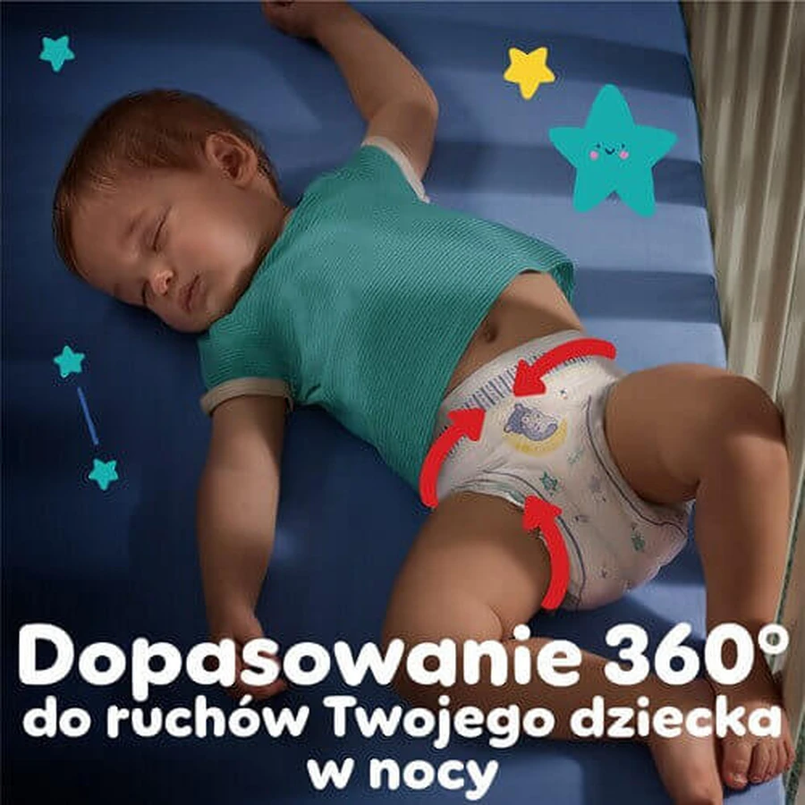 Нічні трусики Pampers 5 12-17кг, 22шт: ціни та характеристики