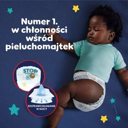 Нічні трусики Pampers 5 12-17кг, 22шт: ціни та характеристики