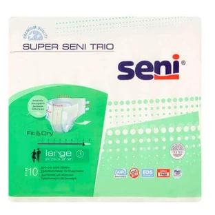SENI SUPER TRIO AIR L, 10шт - Підгузки для дорослих