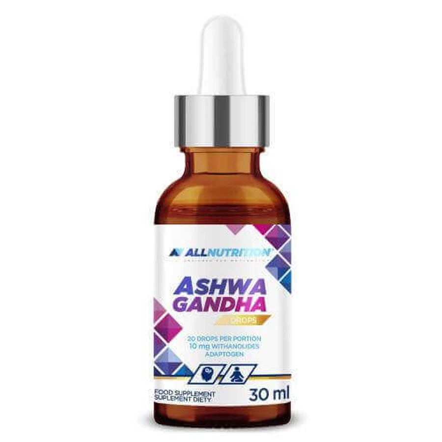 Капли Allnutrition Ashwagandha, 30 мл: цены и характеристики