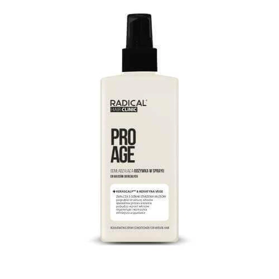 Farmona Radical Hair Clinic Pro Age омолоджуючий спрей-кондиціонер, 200 мл: ціни та характеристики