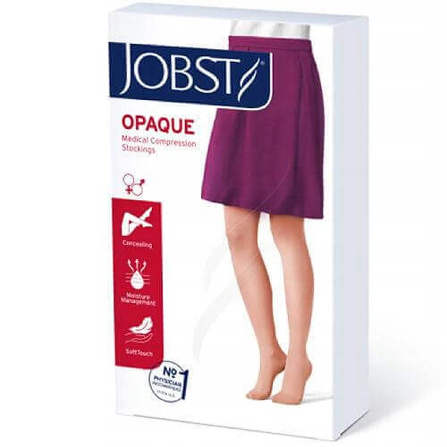 Довгі компресійні гольфи JOBST OPAQUE CCL2 натуральні, розмір 6 ZP: ціни та характеристики