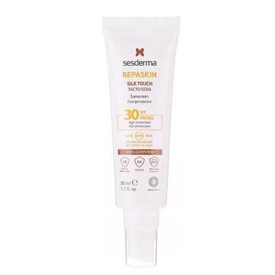 SESDERMA Репаскін для обличчя Spf30 Tacto Seda, 50 мл КОРОТКА ДАТА ЗАКУПІВЛІ 30.11.2025: ціни та характеристики