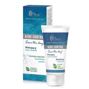 Матуючий денний крем для обличчя AVA ACNE CONTROL, 50 мл У ПОЛАМАНІЙ ТЕКСТУРАЛЬНІЙ УПАКОВЦІ