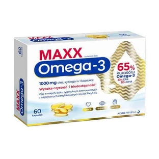 NORIS PHARMA Maxx Omega-3, 60 капсул