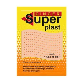 Пластир зігріваючий Ginger Super Patch 12 х 18 см, 1 шт.