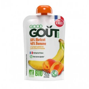 Good Gout BIO Абрикос с бананом, 120 г