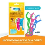Зубні нитки DENTEK Kids Зубні зубочистки Fyn Flossers, 40шт: ціни та характеристики