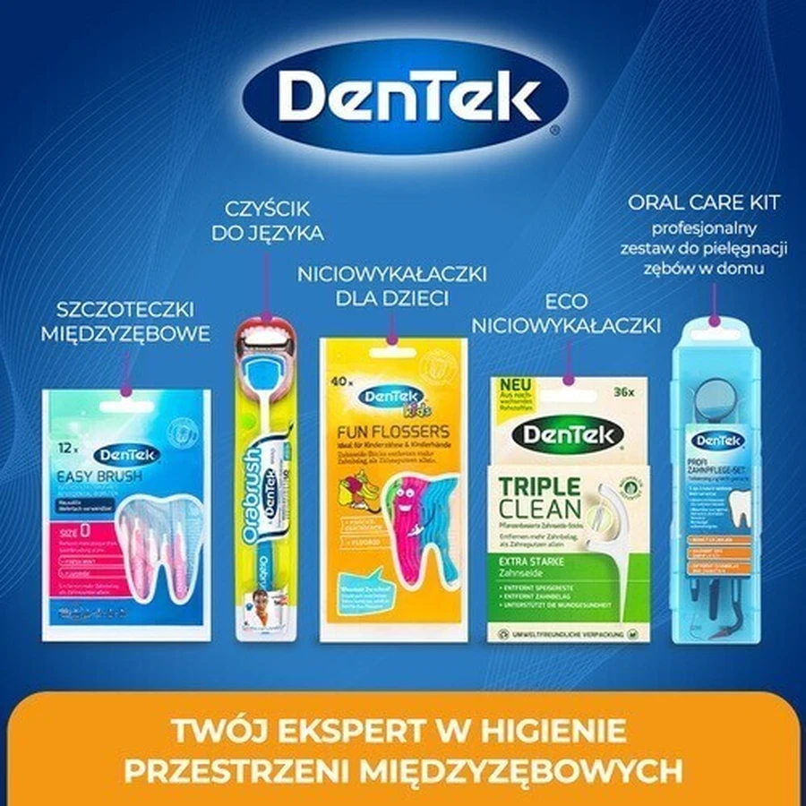 Зубні нитки DENTEK Kids Зубні зубочистки Fyn Flossers, 40шт: ціни та характеристики