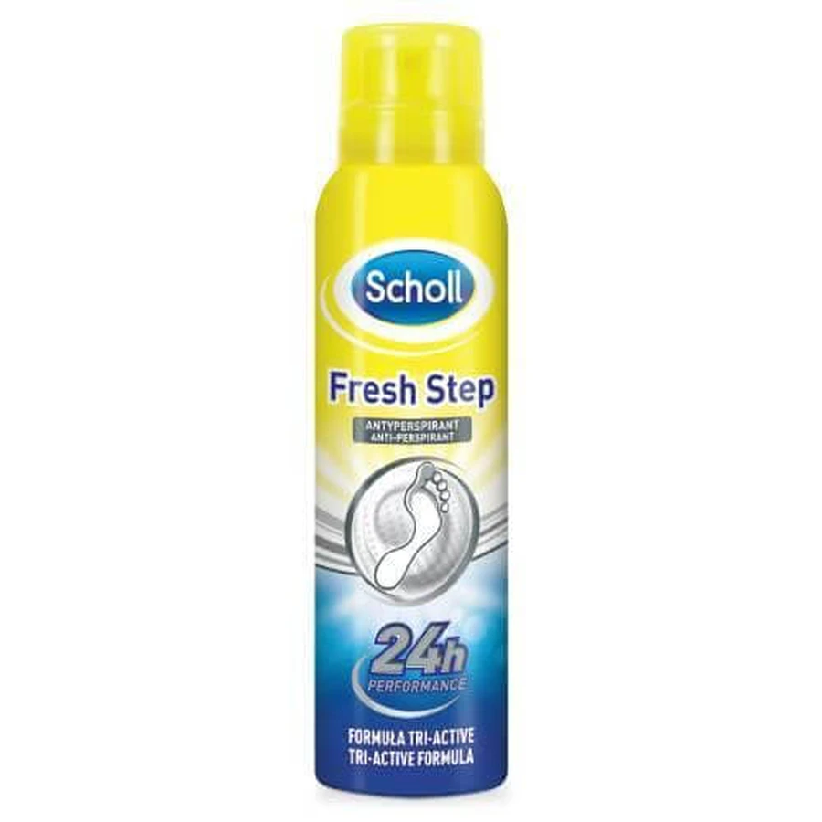 SCHOLL FRESH STEP Антиперспирант Три-Активная Формула - 150 мл: цены и характеристики