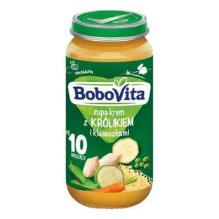 BoboVita Крем-суп с кроликом и вермишелью после 10 месяцев, 250 г