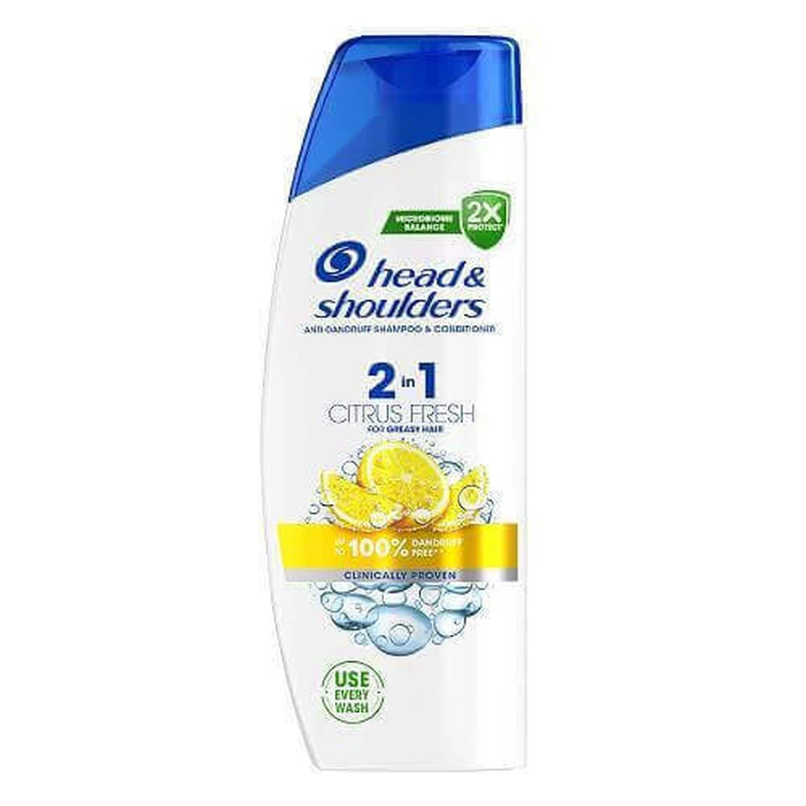 Шампунь и кондиционер Head&Shoulders Citrus Fresh 2 в 1, 330 мл: цены и характеристики
