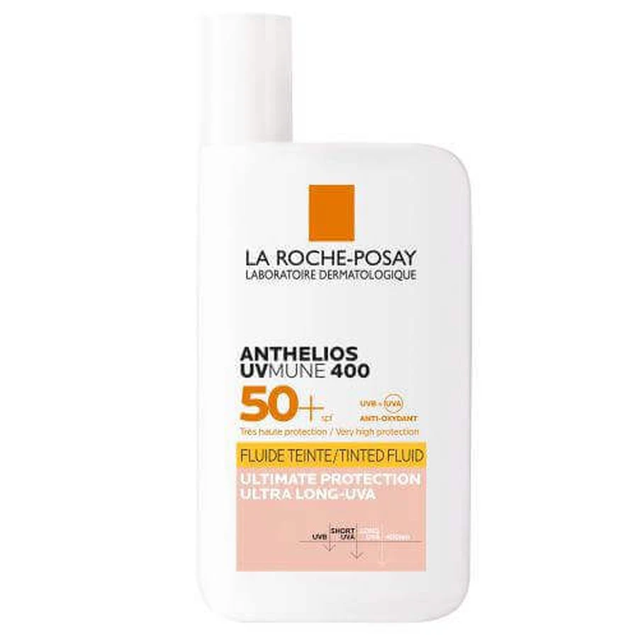 LA ROCHE-POSAY ANTHELIOS Tinted Fluid SPF 50+, тонирующий флюид, 50 мл: цены и характеристики