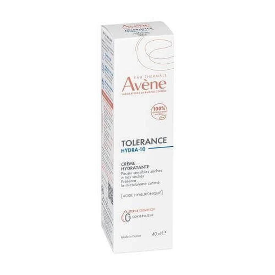 Зволожуючий крем AVENE TOLERANCE Hydra 10, 40 мл: ціни та характеристики