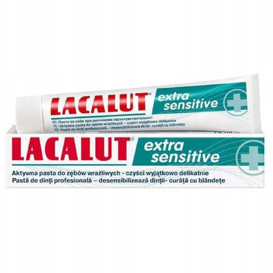 Зубна паста LACALUT EXTRA SENSITIVE - 75мл: ціни та характеристики