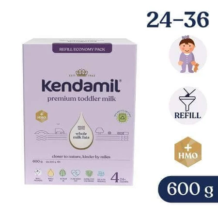 Кендаміл Преміум 4 Порошкоподібний продукт на основі білка коров'ячого молока, 600г: ціни та характеристики