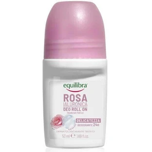 Роликовый дезодорант EQUILIBRA Rosa Rose с гиалуроновой кислотой, 50 мл