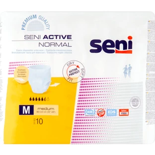 SENI ACTIVE Normal M, 10шт. - Эластичные впитывающие трусы