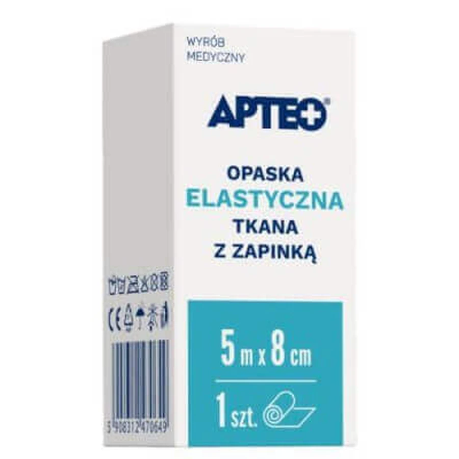 Плетеная эластичная лента APTEO с застежкой 5 м x 8 см, 1 шт.: цены и характеристики
