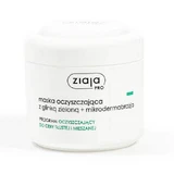 ZIAJA PRO Очищающая маска с зеленой глиной + микродермабразия, 250 мл