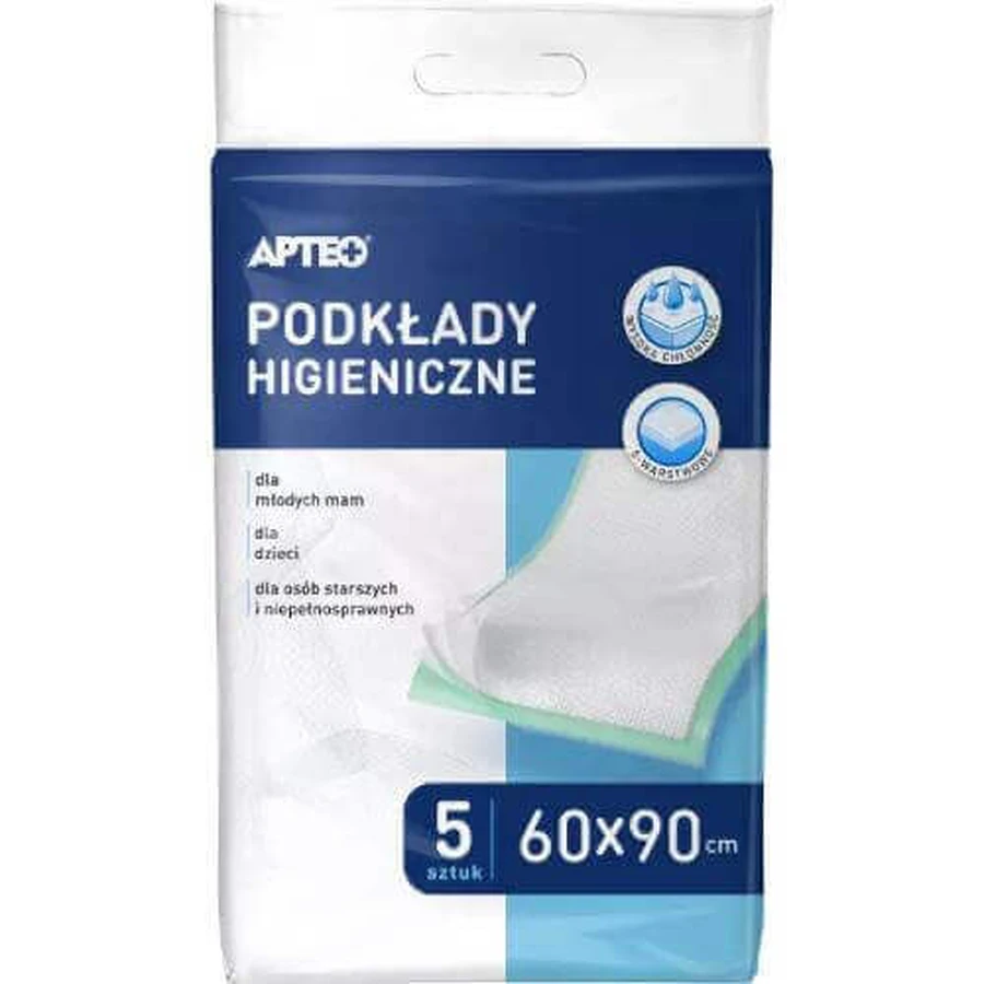 APTEO 5-слойные гигиенические прокладки 60см x 90см, 5шт: цены и характеристики